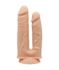 SILEXD - MODELO 1 PENE REALISTICO DOBLE PENETRACION VIBRADOR SILICONA PREMIUM SILEXPAN 17.5 / 19.5 CM