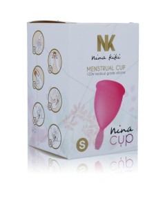 NINA CUP COPA MENSTRUAL TALLA S ROSA