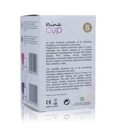 NINA CUP COPA MENSTRUAL TALLA S ROSA