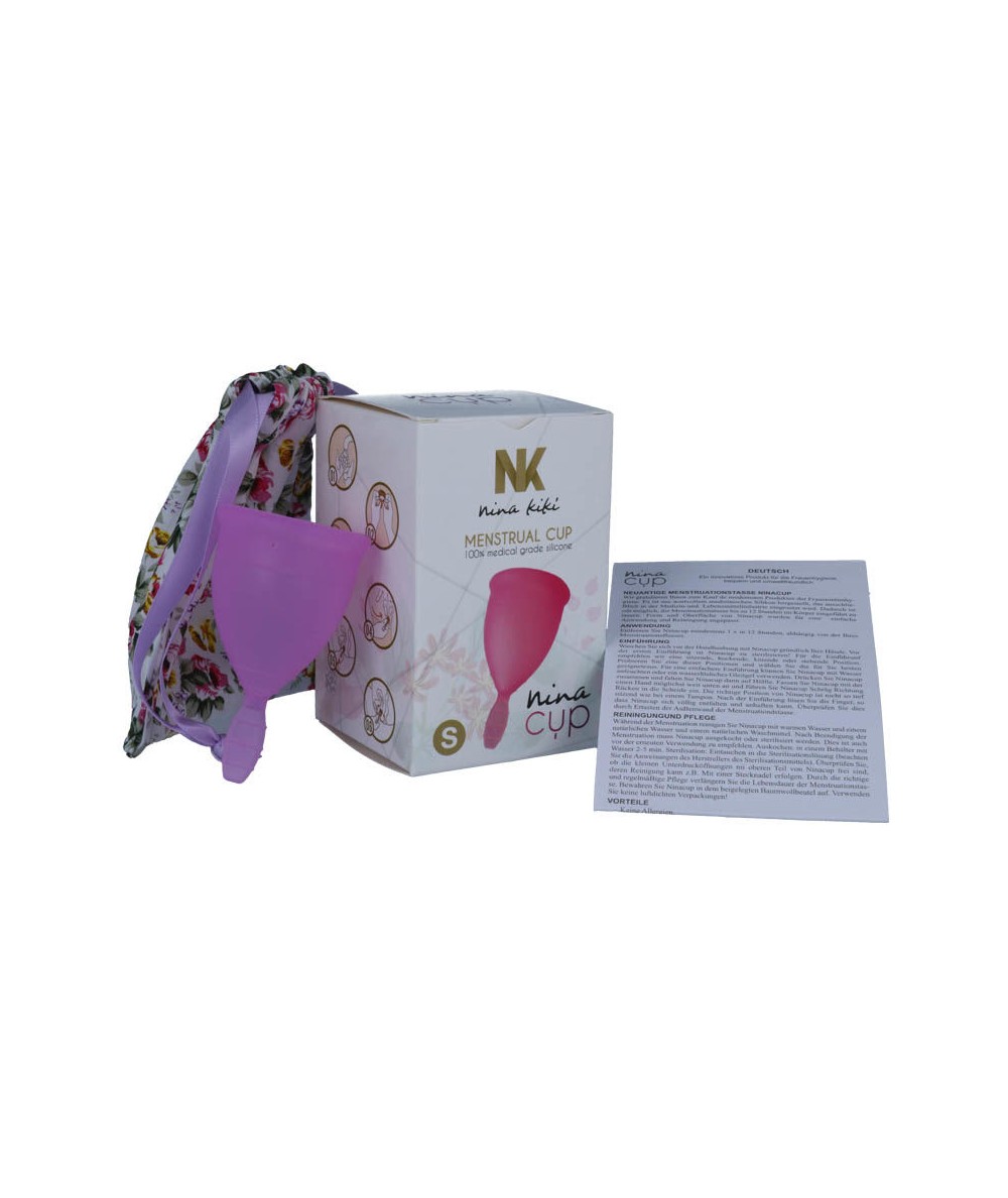 NINA CUP COPA MENSTRUAL TALLA S LILA