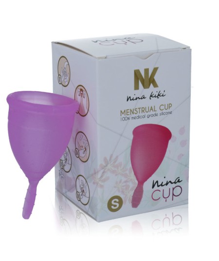 NINA CUP COPA MENSTRUAL TALLA S LILA