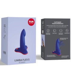 FUN FACTORY - LIMBA CONSOLADOR FLEXIBLE AZUL TALLA S