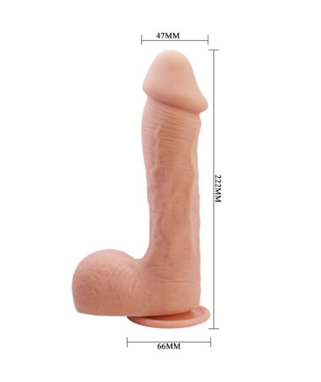 BAILE - DILDO JOHNSON PIEL REALISTA 22 CM