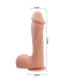 BAILE - DILDO JOHNSON PIEL REALISTA 22 CM