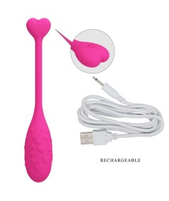 PRETTY LOVE - HUEVO VIBRADOR PESCADOR ROSA CONTROLADO POR APP