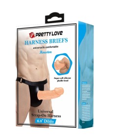 PRETTY LOVE - HARNNES BRIEFS CON DIDLO INCLUIDO