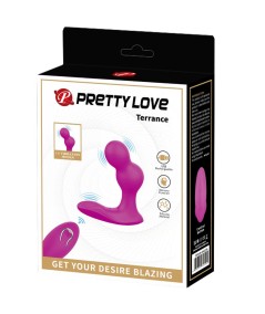 PRETTY LOVE - TERRANCE MASAJEADOR VIBRADOR ANAL CON CONTROL REMOTO