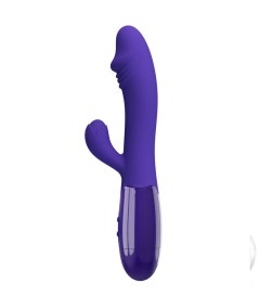 PRETTY LOVE - SNAPPY YOUTH VIBRADOR &38 ESTIMULADOR PUNTOG VIOLETA