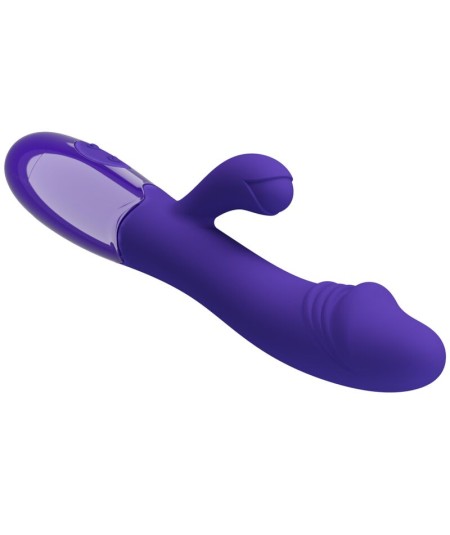 PRETTY LOVE - SNAPPY YOUTH VIBRADOR &38 ESTIMULADOR PUNTOG VIOLETA