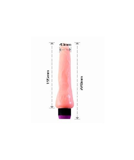 NMC TOYS - VIBRADOR REALISTICO 19,5CM