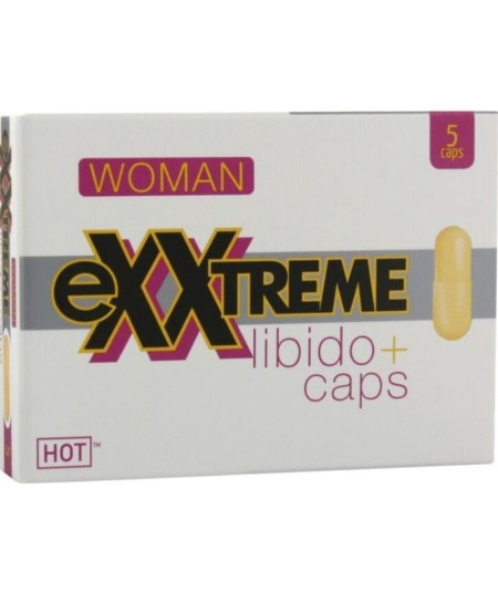 HOT - EXXTREME CÁPSULAS AUMENTO LÍBIDO MUJER 5 CPS