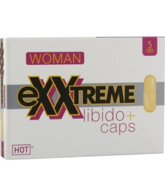 HOT - EXXTREME CÁPSULAS AUMENTO LÍBIDO MUJER 5 CPS