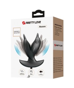 PRETTY LOVE - PLUG ANAL DELFIN INFLABLE &38 RECARGABLE