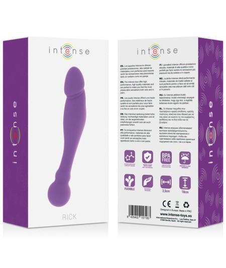 INTENSE SILICONE RICK DUAL LILA