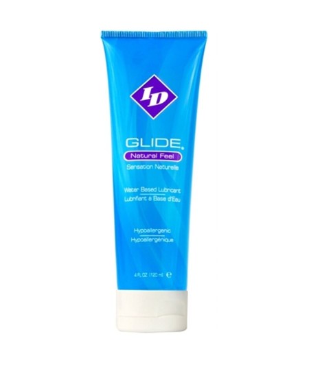 ID GLIDE - LUBRICANTE BASE AGUA ULTRA LONG LASTING TRAVEL TUBE 120 ML