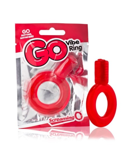 SCREAMING O - ANILLO VIBRADOR GO ROJO