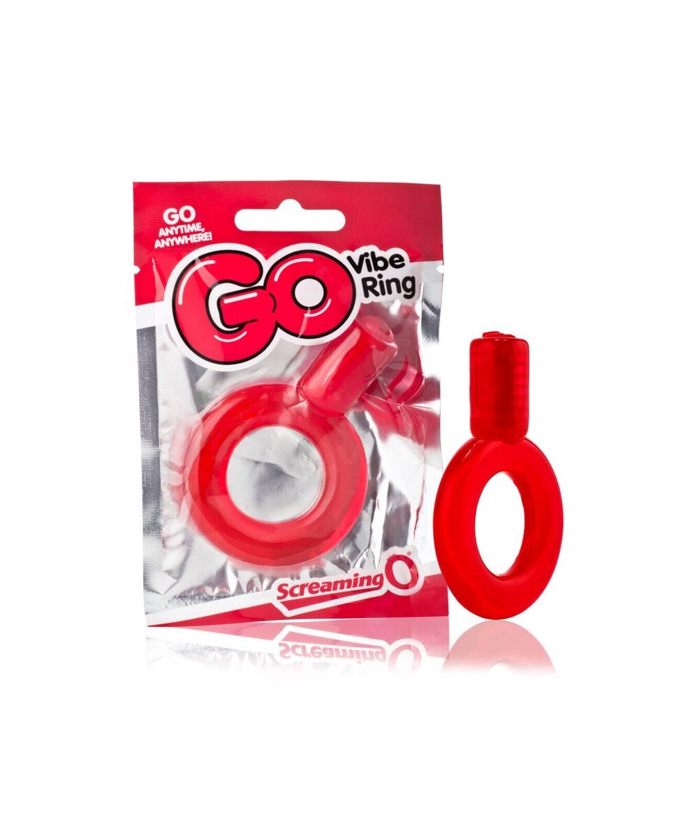 SCREAMING O - ANILLO VIBRADOR GO ROJO