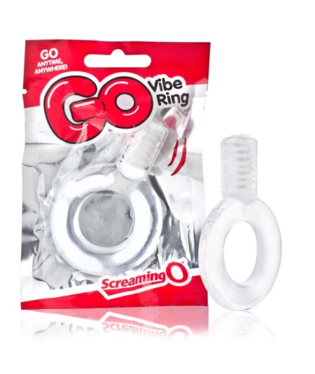 SCREAMING O - ANILLO VIBRADOR GO TRANSPARENTE