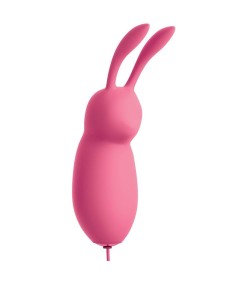 OMG - CUTE RABBIT VIBRADOR POTENTE ROSA USB