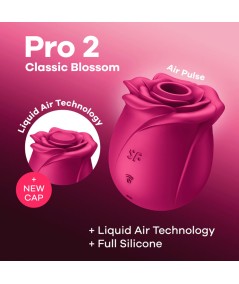 SATISFYER - AIR PULSE PRO 2 CLASSIC BLOSSOM VIBRADOR