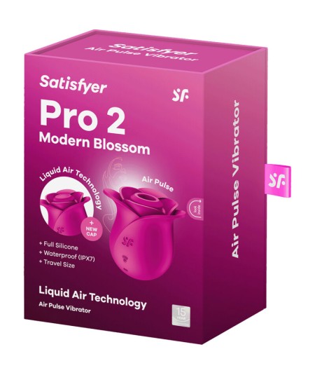 SATISFYER - AIR PULSE PRO 2 MODERN BLOSSOM VIBRADOR