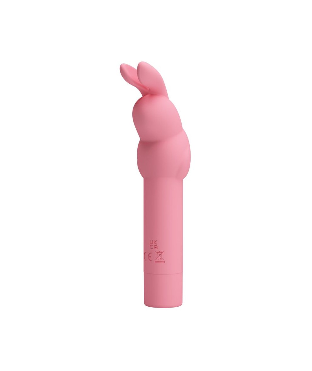 PRETTY LOVE - VIBRADOR DE SILICONA CONEJO ROSA GERARDO