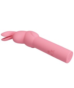 PRETTY LOVE - VIBRADOR DE SILICONA CONEJO ROSA GERARDO