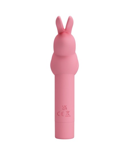 PRETTY LOVE - VIBRADOR DE SILICONA CONEJO ROSA GERARDO