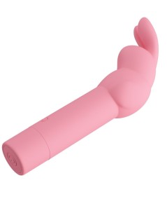 PRETTY LOVE - VIBRADOR DE SILICONA CONEJO ROSA GERARDO