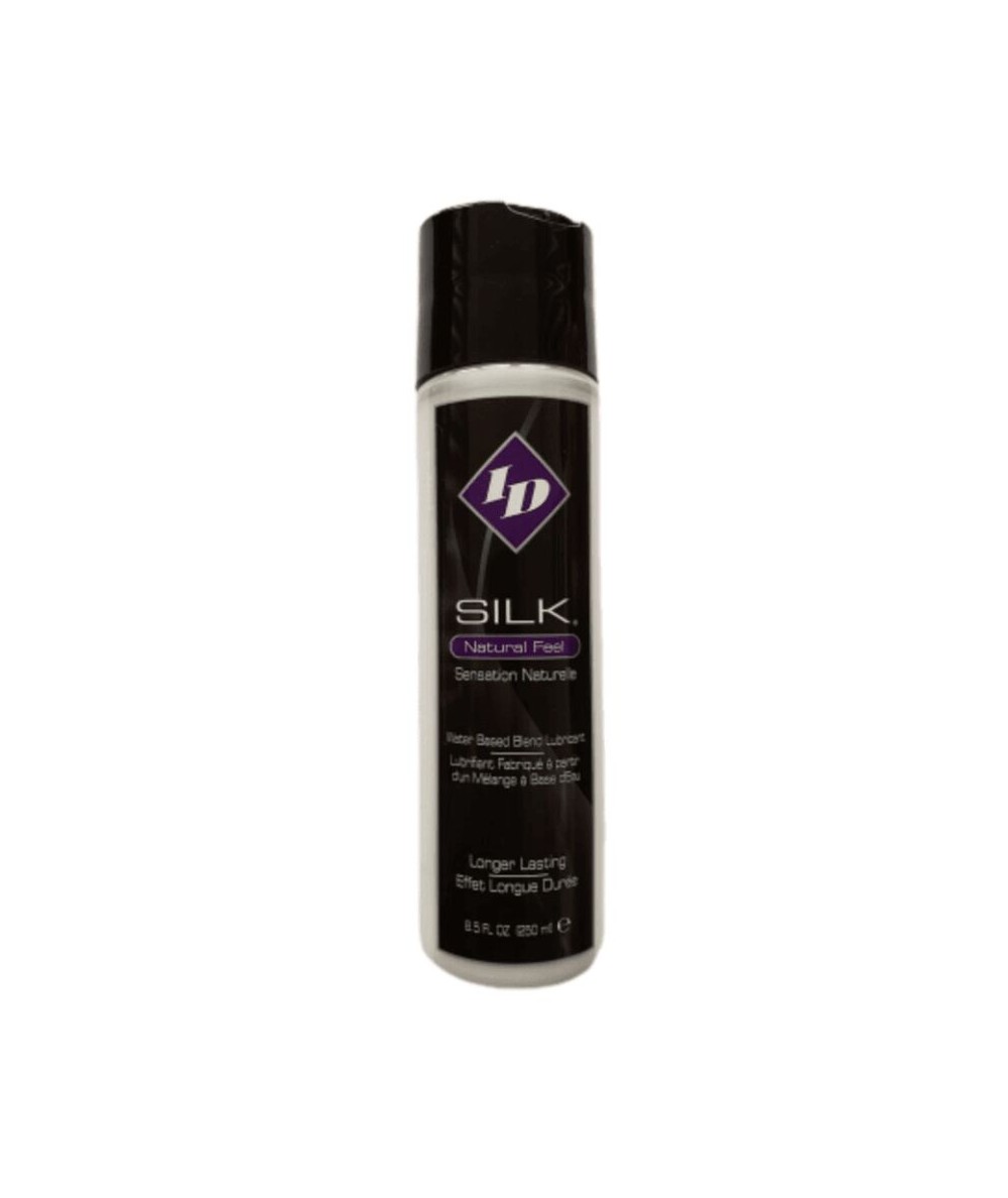 ID SILK - LUBRICANTE BASE AGUA Y SILICONA NATURAL FEEL 250 ML