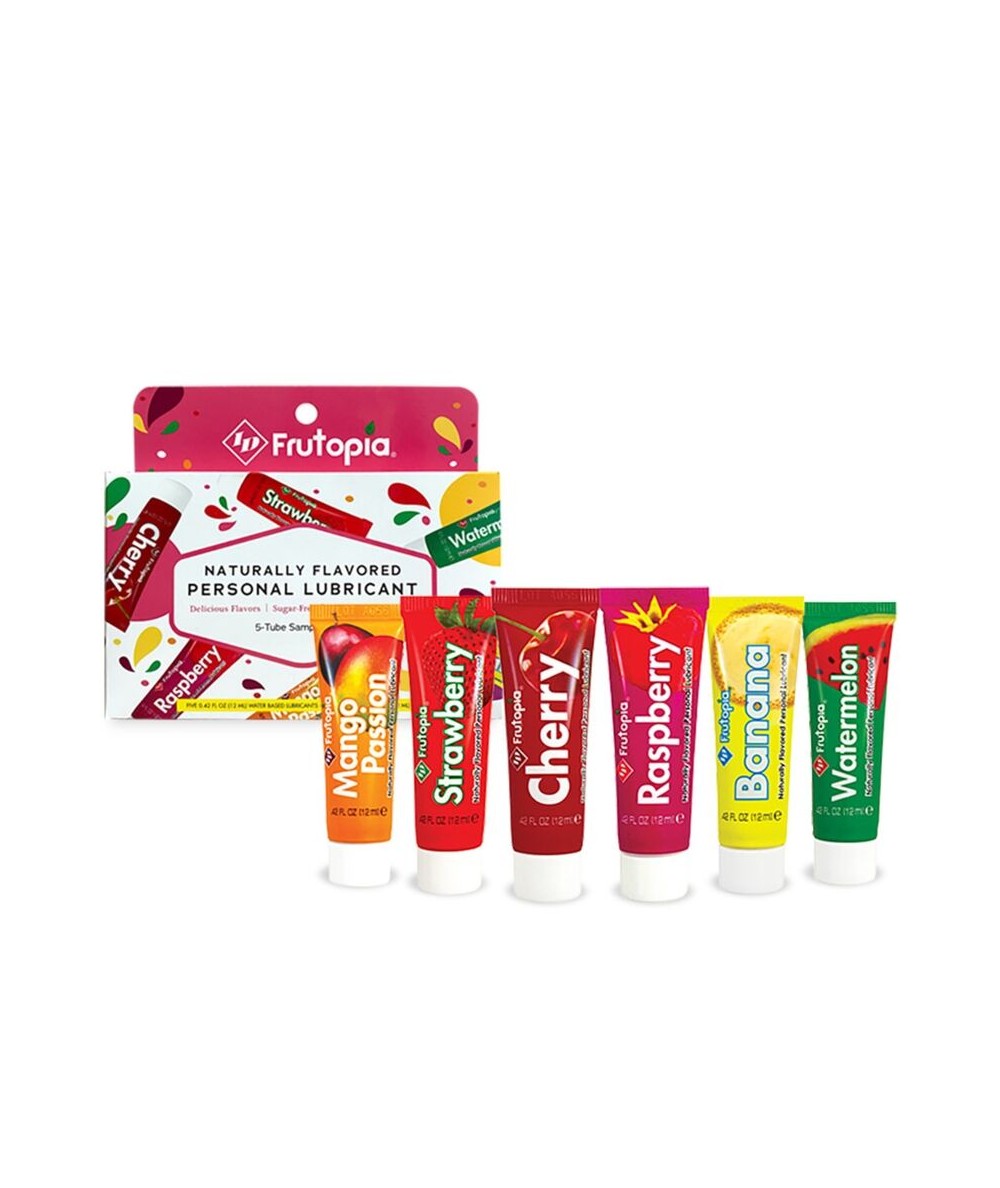 ID FRUTOPIA - LUBRICANTE SURTIDO 5 PACK 12 ML