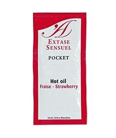 EXTASE SENSUAL - ACEITE ESTIMULANTE FRESA 10 ML