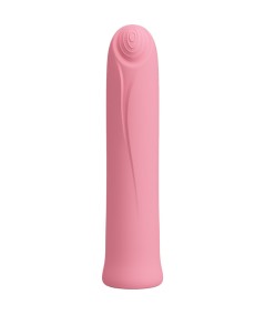 PRETTY LOVE - CURTIS MINI VIBRADOR SUPER POWER 12 VIBRACIONES SILICONA ROSA