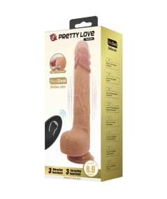 PRETTY LOVE - TOMMY DILDO REALISTA VIBRADOR 22.5 CM