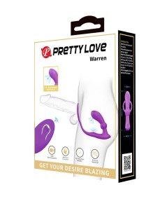 PRETTY LOVE - WARREN ANILLO & VIBRADOR ANAL VIOLETA