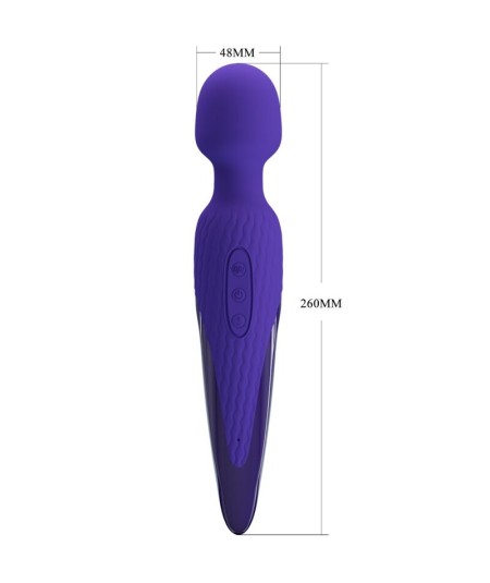 PRETTY LOVE - ANTONY YOUTH VIBRADOR WAND EFECTO CALOR VIOLETA