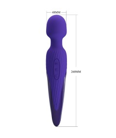 PRETTY LOVE - ANTONY YOUTH VIBRADOR WAND EFECTO CALOR VIOLETA