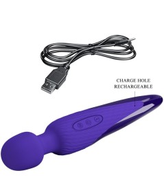 PRETTY LOVE - ANTONY YOUTH VIBRADOR WAND EFECTO CALOR VIOLETA