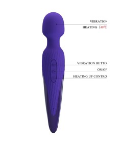 PRETTY LOVE - ANTONY YOUTH VIBRADOR WAND EFECTO CALOR VIOLETA