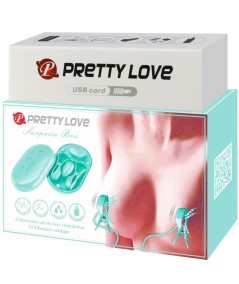 PRETTY LOVE - SURPRISE BOX PINZAS ELECTRO ESTIMULACION AZUL