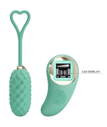 PRETTY LOVE - VIVIAN HUEVO VIBRADOR CONTROL REMOTO VERDE