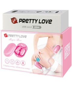 PRETTY LOVE - MAGIC BOX BALA VIBRADORA & ESTIMULADOR ROSA