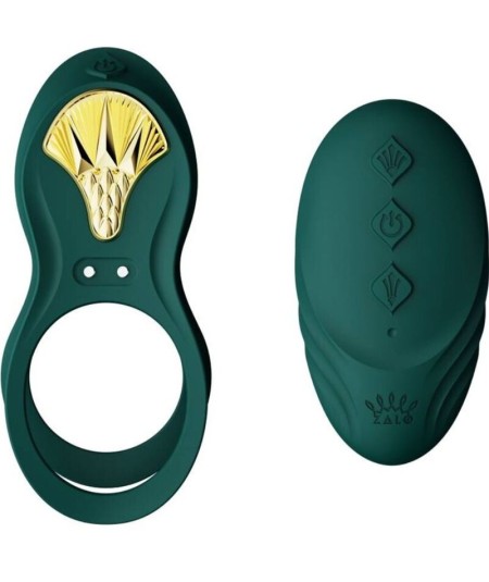 ZALO - BAYEK ANILLO VIBRADOR CONTROL REMOTO PAREJAS VERDE