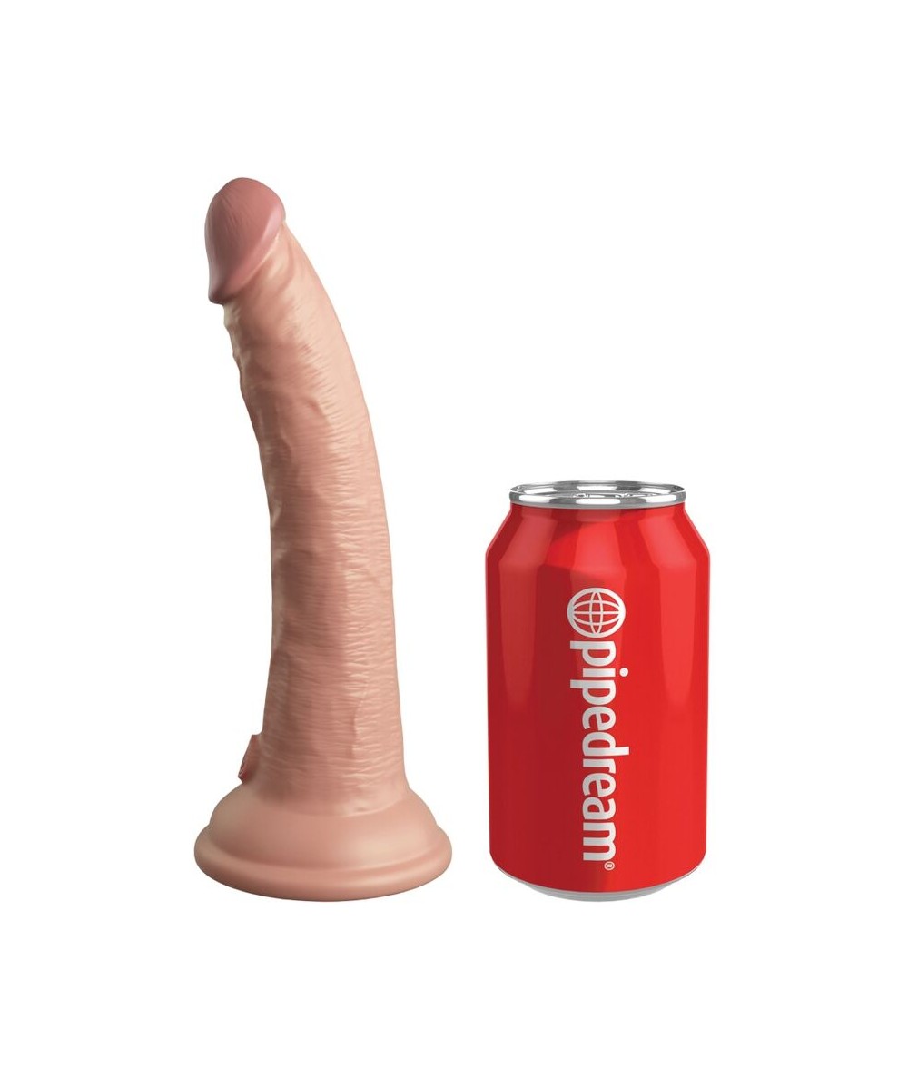 KING COCK - ELITE DILDO REALISTICO SILICONA 17.8 CM