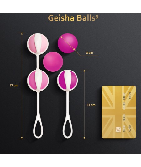 G-VIBE - SET 5 GEISHA BALLS3 ROSA