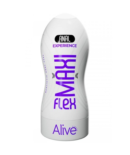 ALIVE - MAXI FLEX MASTURBADOR MASCULINO ANO TALLA L