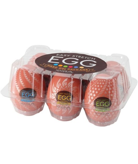 TENGA - HARD BOILED HUEVO MASTURBADOR PACK 6 UDS