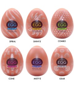 TENGA - HARD BOILED HUEVO MASTURBADOR PACK 6 UDS