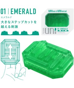 TENGA - UNI EMERALD MASTURBADOR DEDAL