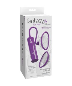 FANTASY FOR HER - KIT BOMBA DE SUCCION PARA CLITORIS RECARGABLE TALLA S/L